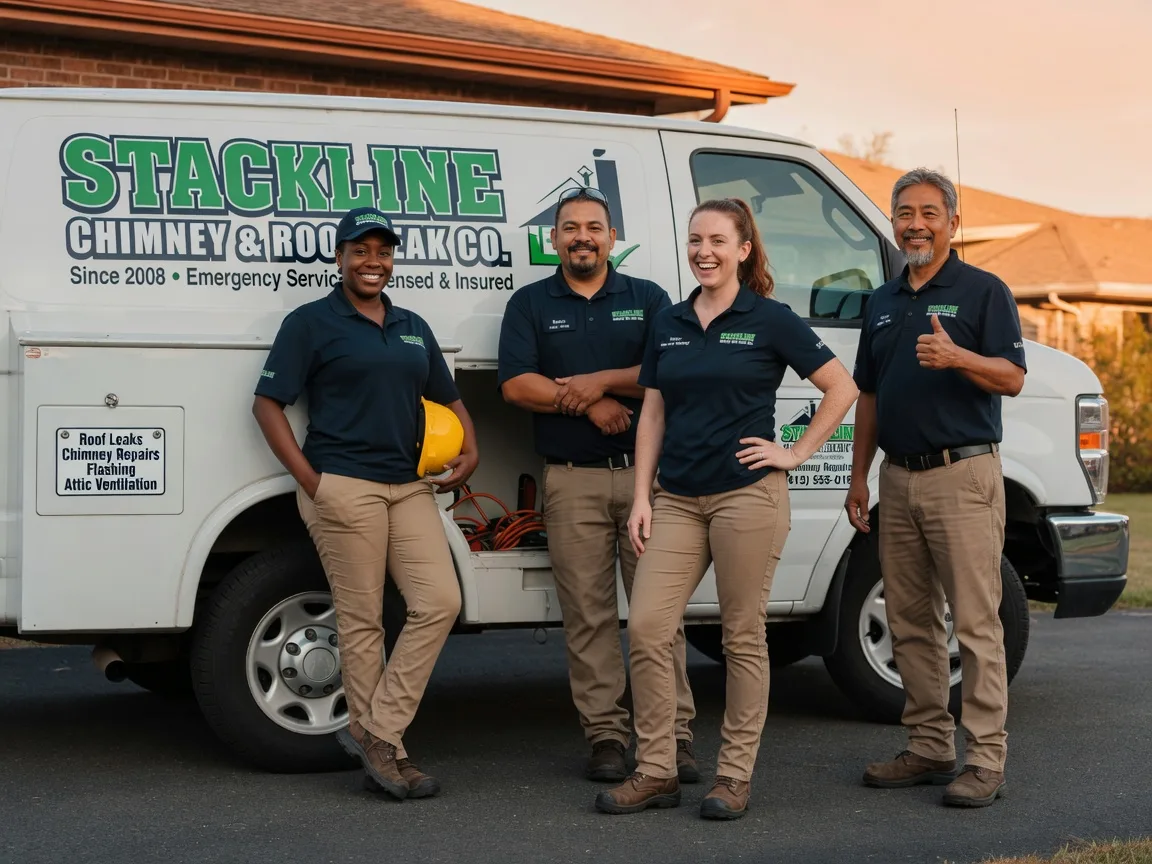 Chimney flashing repair company in Erie, IL